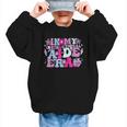 In My Instructional Aide Era Groovy Back To School Graphic Kid Sweatshirt