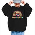 Kindergarten Dream Team Rainbow Welcome Back To School Graphic Kid Sweatshirt Kindergarten Dream Team Rainbow Welcome Back To School Graphic Kid Sweatshirt