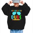 Kindergarten Dude First Day Back To School Kids Boys Graphic Kid Sweatshirt Kindergarten Dude First Day Back To School Kids Boys Graphic Kid Sweatshirt