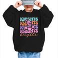 Knights Mascot Back To School Spirit Sports Men Women Groovy Graphic Kid Sweatshirt Knights Mascot Back To School Spirit Sports Men Women Groovy Graphic Kid Sweatshirt