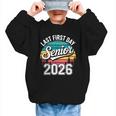 My Last First Day Senior 2026 Vintage Back To School Graphic Kid Sweatshirt