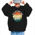 Last First Day Senior 2027 Back To School Class Of 2027 Graphic Kid Sweatshirt Last First Day Senior 2027 Back To School Class Of 2027 Graphic Kid Sweatshirt
