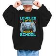 Leveled Up To Middle School Video Gamer Back To School Boys Graphic Kid Sweatshirt Leveled Up To Middle School Video Gamer Back To School Boys Graphic Kid Sweatshirt