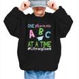 Literacy Coach Phoneme ABC Appreciation Back To School Graphic Kid Sweatshirt