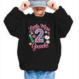 Little Miss 2nd Grade Grader Girls 1st Day Back To School Graphic Kid Sweatshirt Little Miss 2nd Grade Grader Girls 1st Day Back To School Graphic Kid Sweatshirt
