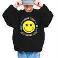 Living That 10th Grade Life Fun Back To School Supply Smile Graphic Kid Sweatshirt
