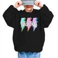 Lunch Lady Back To School Checkered First Day Of School Graphic Kid Sweatshirt Lunch Lady Back To School Checkered First Day Of School Graphic Kid Sweatshirt