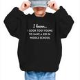 Mom Middle School Mama Mother Back To School Sarcastic Graphic Kid Sweatshirt Mom Middle School Mama Mother Back To School Sarcastic Graphic Kid Sweatshirt