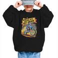 Motocross Dirt Bike Back To School Racing Into 1st Grade Graphic Kid Sweatshirt Motocross Dirt Bike Back To School Racing Into 1st Grade Graphic Kid Sweatshirt