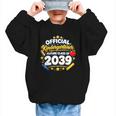 Official Kindergartener Future Class Of 2039 Back To School Graphic Kid Sweatshirt