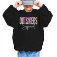Outsiders Squad Tie Dye Back To School Women Appreciation Graphic Kid Sweatshirt Outsiders Squad Tie Dye Back To School Women Appreciation Graphic Kid Sweatshirt