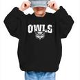 Owls Back To School Spirit Graphic Kid Sweatshirt Owls Back To School Spirit Graphic Kid Sweatshirt