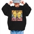 Peims Clerk Groovy Coquette Bow Cute Back To School Graphic Kid Sweatshirt Peims Clerk Groovy Coquette Bow Cute Back To School Graphic Kid Sweatshirt