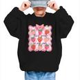 Preppy Back To School 3rd Grade Is My Jam Strawberry Bow Graphic Kid Sweatshirt Preppy Back To School 3rd Grade Is My Jam Strawberry Bow Graphic Kid Sweatshirt