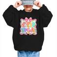 Preppy Back To School Fifth Grade Coquette Bow Women Girl Graphic Kid Sweatshirt Preppy Back To School Fifth Grade Coquette Bow Women Girl Graphic Kid Sweatshirt