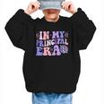 In My Principal Era Groovy School Principal Back To School Graphic Kid Sweatshirt In My Principal Era Groovy School Principal Back To School Graphic Kid Sweatshirt