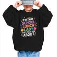 Proud Cafeteria Noun Definition Lunch Lady Back To School Graphic Kid Sweatshirt