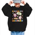 Readers Are Leaders Book Lover Back To School Groovy Girls Graphic Kid Sweatshirt