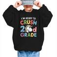 Im Ready To Crush 2nd Grade Boy Unicorn Back To School Graphic Kid Sweatshirt Im Ready To Crush 2nd Grade Boy Unicorn Back To School Graphic Kid Sweatshirt