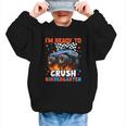 Ready To Crush Kindergarten Monster Truck Back To School Boy Graphic Kid Sweatshirt Ready To Crush Kindergarten Monster Truck Back To School Boy Graphic Kid Sweatshirt