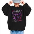 Ready To Sparkle 6th Grade Back To School For Girls Graphic Kid Sweatshirt