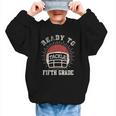 Ready To Tackle 5th Grade Back To School Football Graphic Kid Sweatshirt Ready To Tackle 5th Grade Back To School Football Graphic Kid Sweatshirt