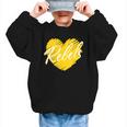 Rebels Heart Back To School Spirit GY Graphic Kid Sweatshirt