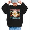 Retro 7th Grade Daisy Colorful Back To School Seventh Grade Graphic Kid Sweatshirt Retro 7th Grade Daisy Colorful Back To School Seventh Grade Graphic Kid Sweatshirt