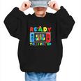 Retro Back To School Kindergarten Ready To Level Up Gamer Graphic Kid Sweatshirt Retro Back To School Kindergarten Ready To Level Up Gamer Graphic Kid Sweatshirt