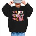 Retro In My Occupational Therapy Era OT OTA Back To School Graphic Kid Sweatshirt Retro In My Occupational Therapy Era OT OTA Back To School Graphic Kid Sweatshirt