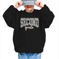 Retro Second Grade Back To School Boy Old Camo 2nd Grade Kid Graphic Kid Sweatshirt