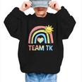Retro Team TK Back To School Transitional Kindergarten Graphic Kid Sweatshirt Retro Team TK Back To School Transitional Kindergarten Graphic Kid Sweatshirt