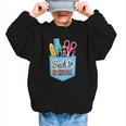School Supplies In Pocket Back To School Boys Girls Graphic Kid Sweatshirt