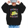 Seatbelt School Bus Driver Everyone Back To School Graphic Kid Sweatshirt Seatbelt School Bus Driver Everyone Back To School Graphic Kid Sweatshirt