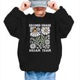 Second Grade Dream Team Back To School Boho Flower 2nd Grade Graphic Kid Sweatshirt Second Grade Dream Team Back To School Boho Flower 2nd Grade Graphic Kid Sweatshirt
