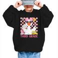 Silly Goose Third Grade Grade Back To School Coquette Girly Graphic Kid Sweatshirt