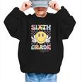 Sixth Grade Squad Smile Face 6th Grade Back To School Graphic Kid Sweatshirt Sixth Grade Squad Smile Face 6th Grade Back To School Graphic Kid Sweatshirt