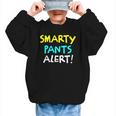 Smarty Pants Alert Nerd & Kids Back To School Graphic Kid Sweatshirt Smarty Pants Alert Nerd & Kids Back To School Graphic Kid Sweatshirt