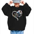 Tie Dye Heart School Secretary Life Tee Cute Back To School Graphic Kid Sweatshirt