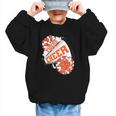 Tigers Cheerleading Back To School Cheer Team Spirit Orange Graphic Kid Sweatshirt Tigers Cheerleading Back To School Cheer Team Spirit Orange Graphic Kid Sweatshirt