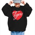 Tigers Heart Back To School Spirit R Graphic Kid Sweatshirt Tigers Heart Back To School Spirit R Graphic Kid Sweatshirt