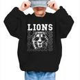 Vintage Lions School Spirit Fan Team Back To School Graphic Kid Sweatshirt Vintage Lions School Spirit Fan Team Back To School Graphic Kid Sweatshirt