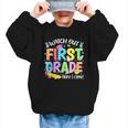 Watch Out First Grade Here I Come Back To School 1st Grade Graphic Kid Sweatshirt