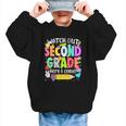 Watch Out Second Grade Here I Come Back To School Boys Girls Graphic Kid Sweatshirt