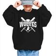 Wolves Baseball Back To School Spirit Graphic Kid Sweatshirt Wolves Baseball Back To School Spirit Graphic Kid Sweatshirt