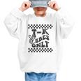 1st Day Of TK Vibes Only Retro Girls Back To SchoolK Boys Graphic Kid Sweatshirt