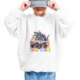 3rd Grade Back To School Kids Ready To Crush Third Grade Premium Tri-Blend Graphic Kid Sweatshirt