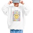 3rd Grade Team Back To School Hello Third Grade Smile Face Graphic Kid Sweatshirt 3rd Grade Team Back To School Hello Third Grade Smile Face Graphic Kid Sweatshirt