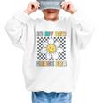 In My 8th Grade Era Retro Groovy Eighth Grade Back To School Graphic Kid Sweatshirt