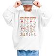 Back To School School Nurse Alphabet School Nurse Life Graphic Kid Sweatshirt